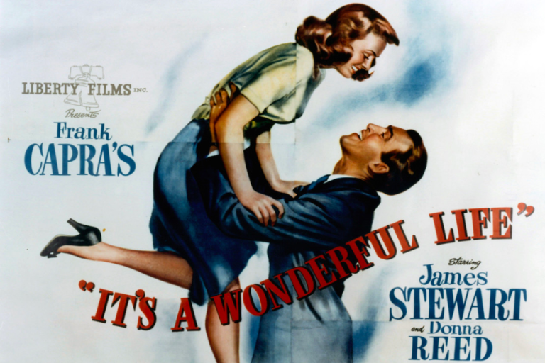 Poster for the film 'It's a Wonderful Life'