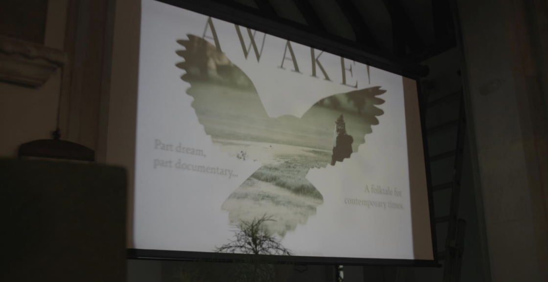 Screen 'Awake!' headshot